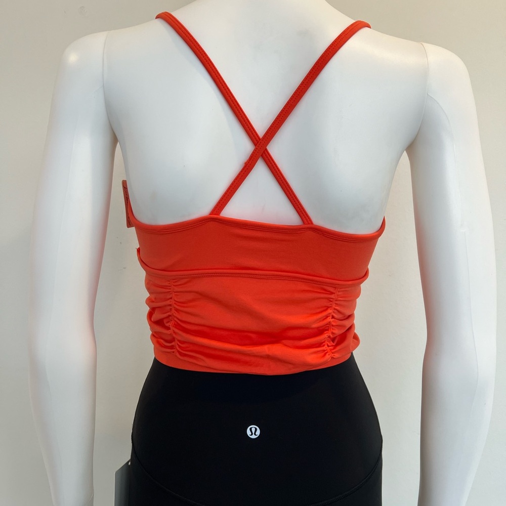 NWT FP Movement by free people Crop Top Longline Bralette Sports Bra